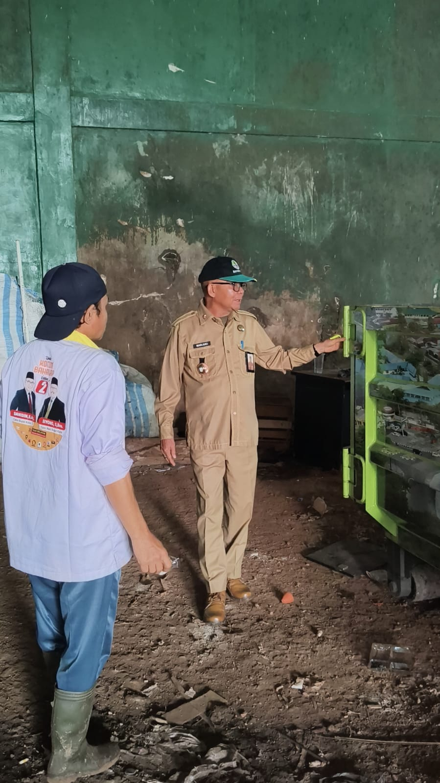 Kegiatan Monitoring Depo Sampah di Sampit