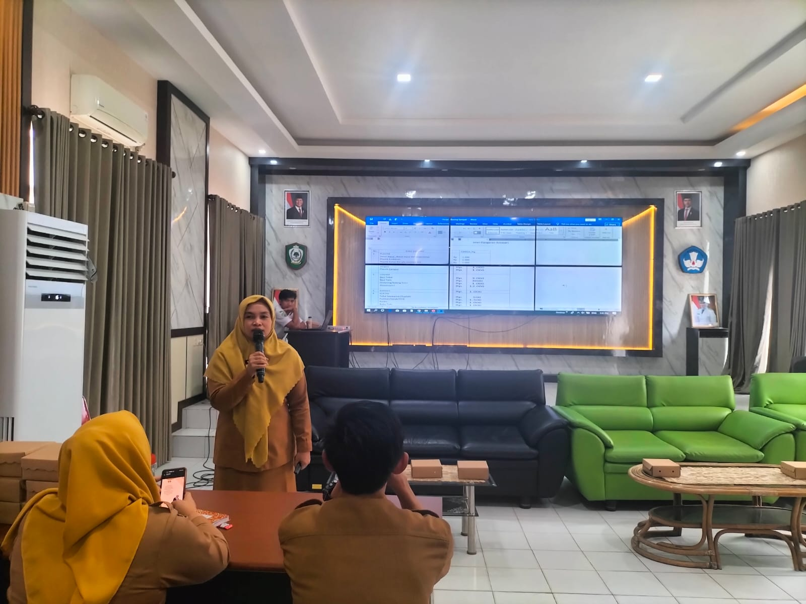 Sosialisasi UKS - DLH Kotim