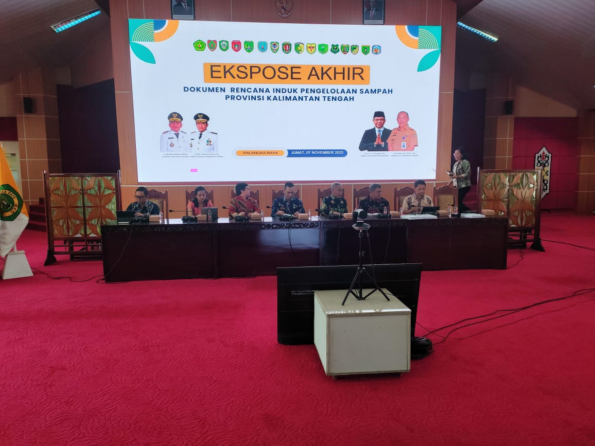 DLH Kotim Hadiri Ekspose Akhir Dokumen RIPS Kalteng